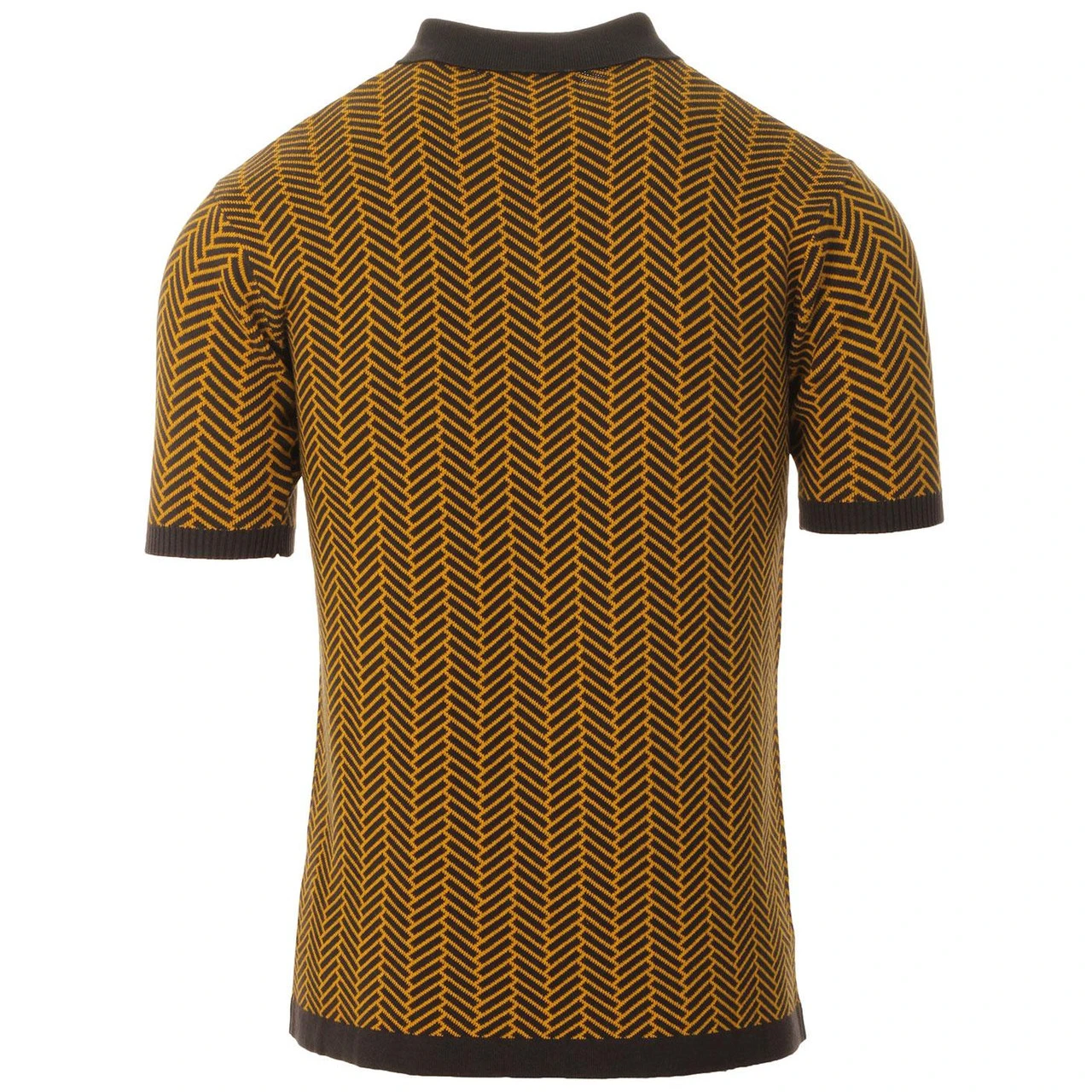 Mojo Mod Chevron Dash Knit Polo 3 Mojo Mod Chevron Dash Knit Polo - Image 3