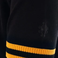 Moon 60s Mod Tipped Knitted T-shirt -Classic Gents Fit Sales madcap england moon tipped knitted t shirt black yellow 1 17514.1661262123 7