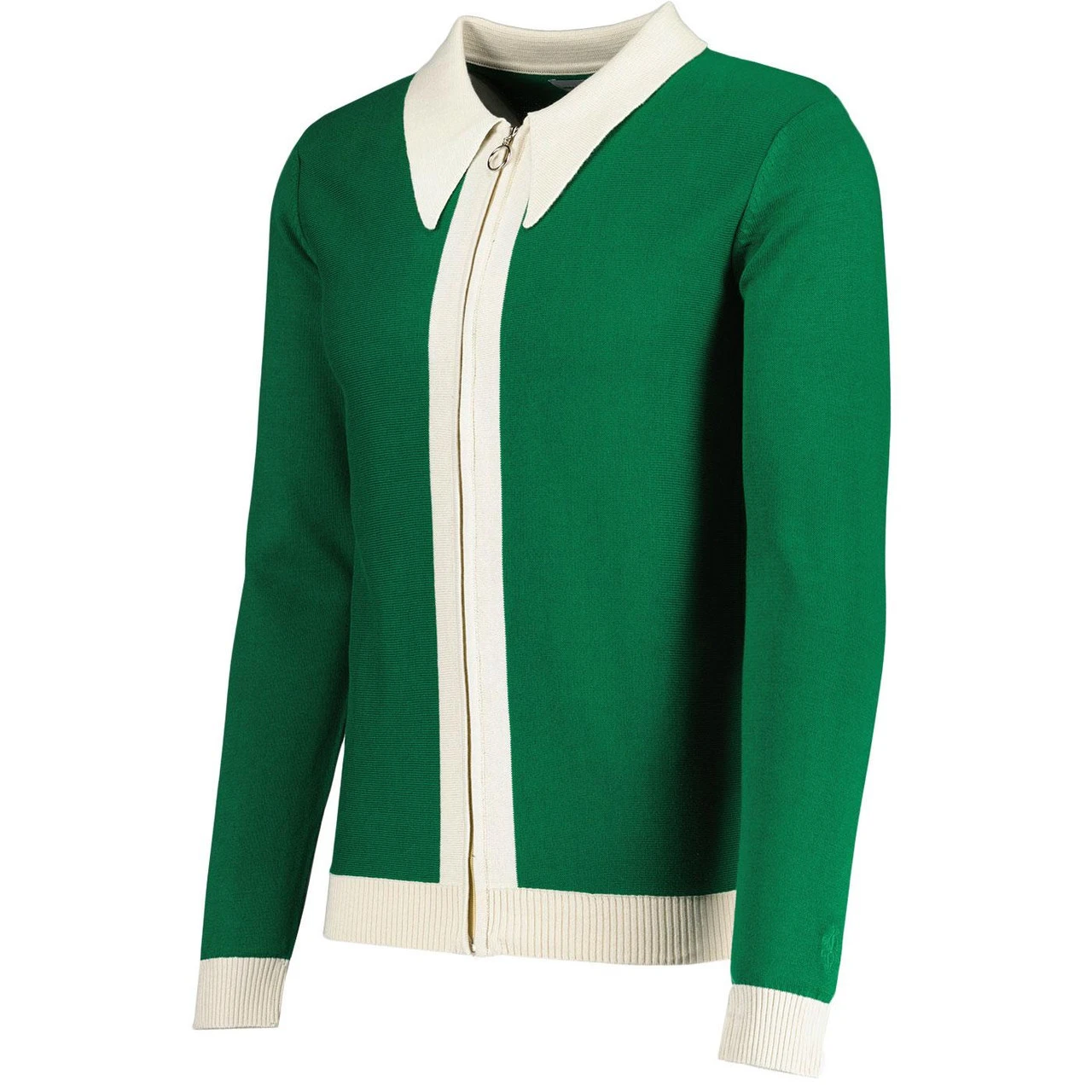 Riva Retro Zip Through Cardigan R 2 Riva Retro Zip Through Cardigan R - Image 2