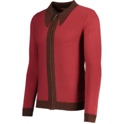 Riva Retro Zip Through Cardigan R 31 Riva Retro Zip Through Cardigan R -Classic Gents Fit Sales madcap england riva spear collar ring zip cardigan russet red 2 41382.1683192153 1