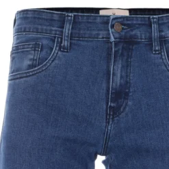 Rock 70s Blue Stitch Flares (BW)