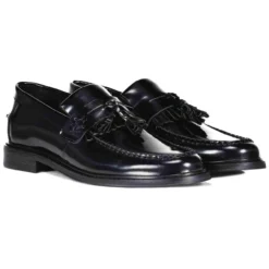 Rock Steady Mod Tassel Loafer BLACK