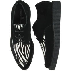 Rocket 50s Zebra Brothel Creepers