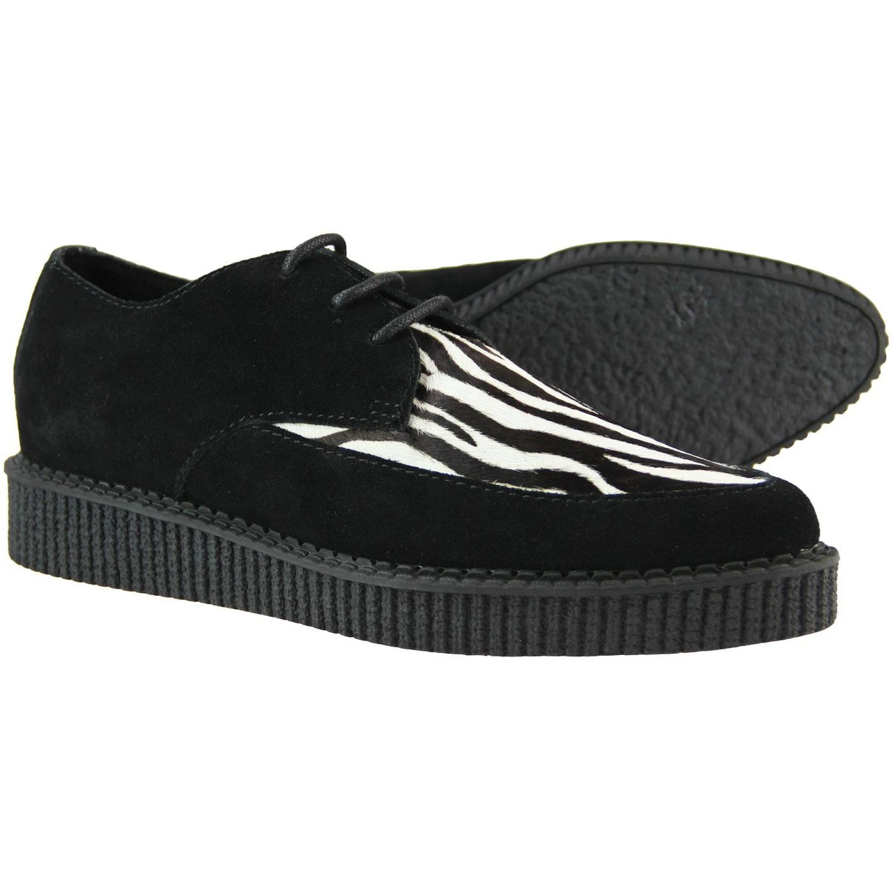 Rocket 50s Zebra Brothel Creepers 3 Rocket 50s Zebra Brothel Creepers - Image 3