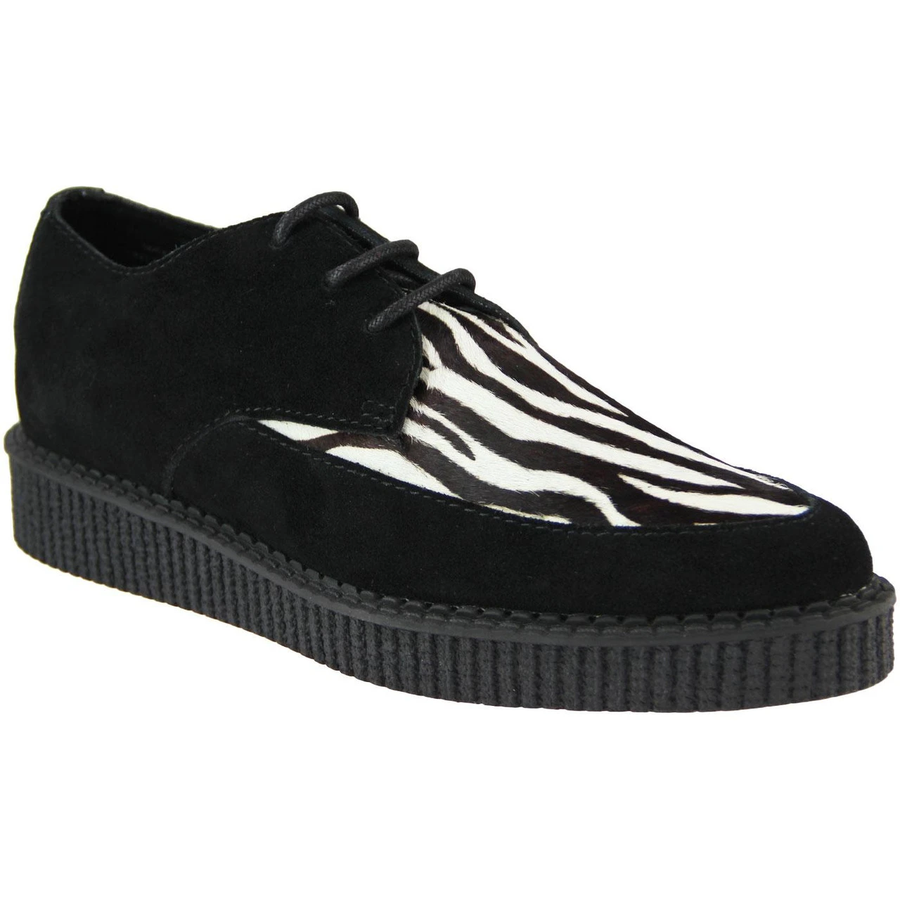 Rocket 50s Zebra Brothel Creepers 2 Rocket 50s Zebra Brothel Creepers - Image 2