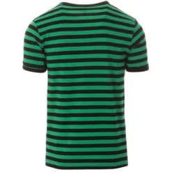 Retrorocket Mod S/S Stripe Tee G/B -Classic Gents Fit Sales madcap england ss retrorocket tee black green 1 96798.1661261311 1