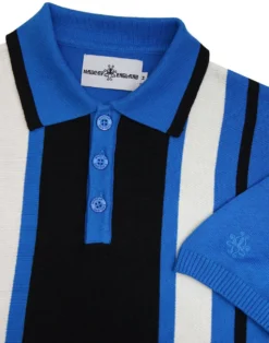 Folklore Mod Stripe Knit Polo (GJ)