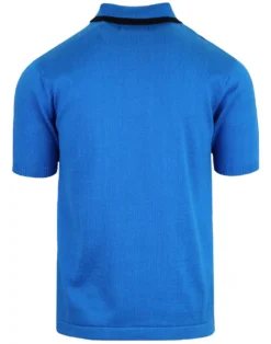 Folklore Mod Stripe Knit Polo (GJ) -Classic Gents Fit Sales madcap england stripe ss polo knit blue 2 66345.1661268031