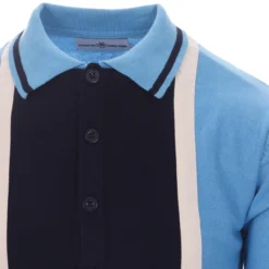 Marriott Suede Men's Mod Polo Cardigan - Black -Classic Gents Fit Sales madcap england suede marriott button through polo blue 1 47093.1661265238 2