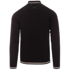 Marriott Suede Men's Mod Polo Cardigan - Zinfandel -Classic Gents Fit Sales madcap england suede marriott polo black 1 48238.1661264101 1