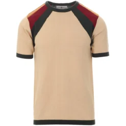 Sunburst Retro 70s Knitted Tee -Classic Gents Fit Sales madcap england sunburst knitted tee 3 81963.1661263035