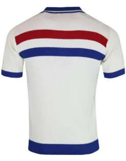Terry Retro Mod Rib Stripe Polo WW 17 Terry Retro Mod Rib Stripe Polo WW -Classic Gents Fit Sales madcap england terry ribbed polo white 1 31708.1661269001 2