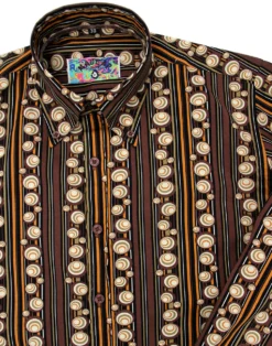 Trip 70s Stripe Men's Retro Shirt