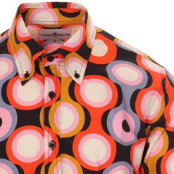 Trip Psych-Out Circle Mod Shirt B/M -Classic Gents Fit Sales madcap england trip psych out shirt black 2 28841.1661261504