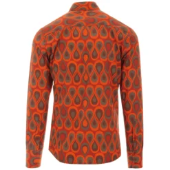 Trip Teardrops Mod Op Art Shirt NF -Classic Gents Fit Sales madcap england trip teardrops shirt orange 3 23944.1661265516 1