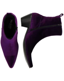 Velvet Casbah Cuban Chelsea Boots P -Classic Gents Fit Sales madcap england velvet casbah boots purple 1 23024.1661269756