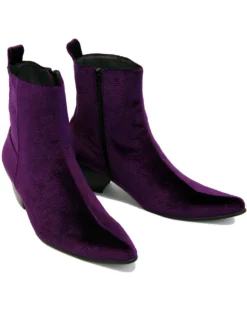 Velvet Casbah Cuban Chelsea Boots P