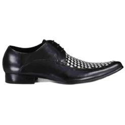 Vertical MADAP ENGLAND 2-Tone Winklepicker Shoes -Classic Gents Fit Sales madcap england vertical mod check weave winklepicker shoes 5 14005.1666956538