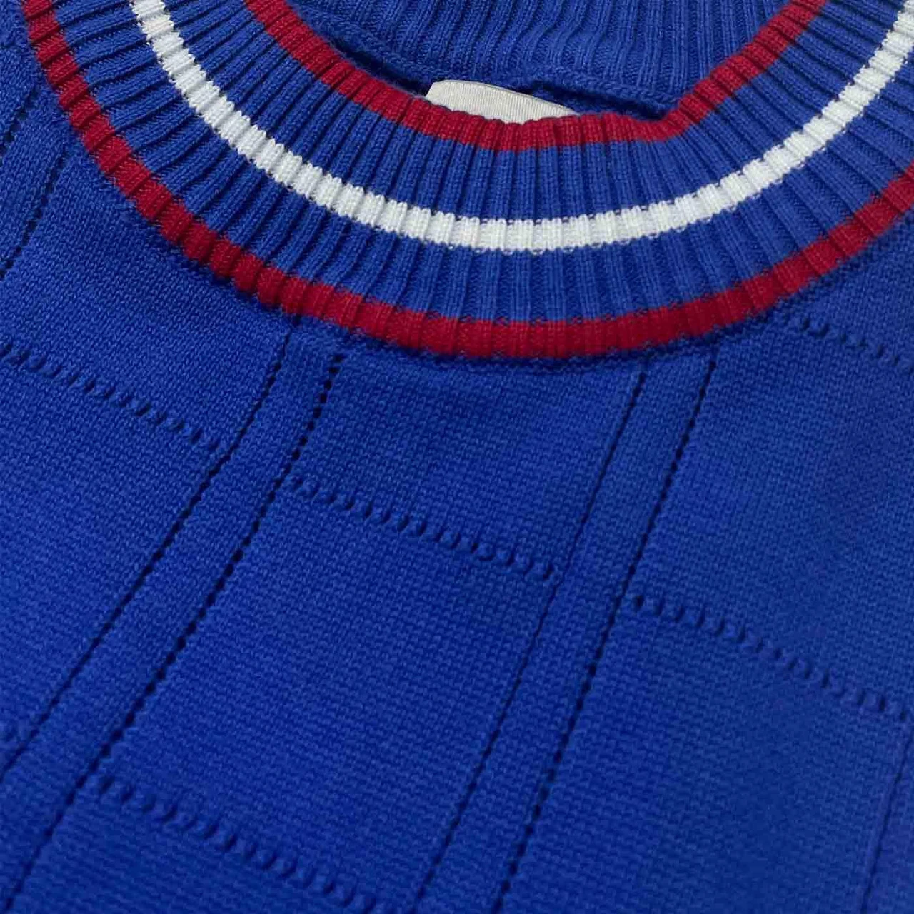 Wilson MADCAP Mod Turtleneck Pointelle Knit Top PB 1 Wilson MADCAP Mod Turtleneck Pointelle Knit Top PB