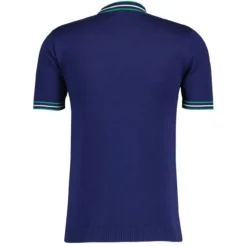 Wilson Pointelle Knit Mod Mock Turtleneck Tipped Tee In Zinfandel -Classic Gents Fit Sales madcap england wilson ss tipped knit top navy mc1041 11 21401.1693991705 1