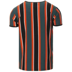 Winstono Mod Stripe Grandad Tee (T)