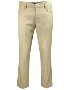 Logan Bootcut Hopsack Trousers (Bu) -Classic Gents Fit Sales madcap hopsack bootcut trousers cream 1 36024.1661268784 4