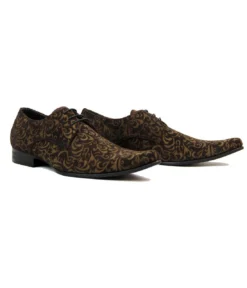 Jag Retro Sixties Mod Mens Paisley Winklepickers B -Classic Gents Fit Sales madcap jag paisley winklepickers brown2 32350.1661272404 1