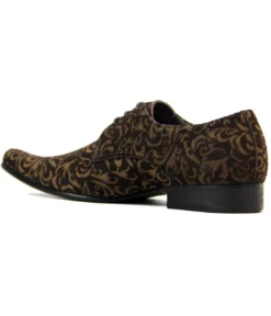 Jag Retro Sixties Mod Mens Paisley Winklepickers B -Classic Gents Fit Sales madcap jag paisley winklepickers brown4 03607.1661272406 1
