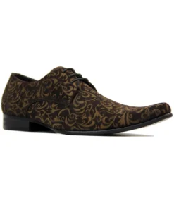 Jag Retro Sixties Mod Mens Paisley Winklepickers B -Classic Gents Fit Sales madcap jag paisley winklepickers brown5 16641.1661272403 1