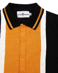 Marriott Suede Mod Polo Cardigan BM -Classic Gents Fit Sales madcap marriot black close 78246.1661268927 3