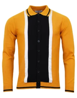 Marriott Suede Mod Polo Cardigan BG -Classic Gents Fit Sales madcap marriot golden oak front 29275.1661268937 1