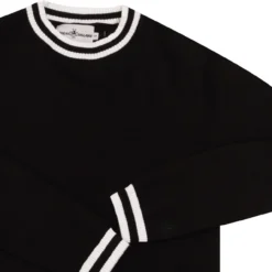 LS Moon Mod Tipped Knit Jumper (B) -Classic Gents Fit Sales madcap moon longsleeve top black det2 96707.1661260864 6