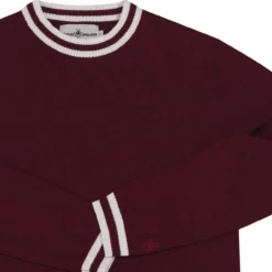 LS Moon Mod Tipped Knit Jumper (Z) -Classic Gents Fit Sales madcap moon longsleeve top zinfandel det2 58682.1661260850 3