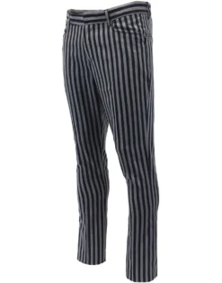 Meadon Mod Boating Stripe Trousers -Classic Gents Fit Sales madcap navy grey frogmouth trs 4 57846.1661271422