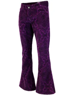 Paisley Rave 70s Denim Bellbottoms -Classic Gents Fit Sales madcap paisley rave flares purple 3 60355.1661270131 4