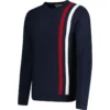 Action Retro Mod Racing Jumper Navy