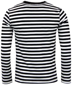 Retrorocket Mod L/S Stripe Tee G/B -Classic Gents Fit Sales madcap retrorocket ls tee 2 53279.1661271303 1