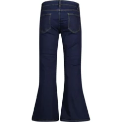 Rock Flare Retro 70s Flares (B/W) -Classic Gents Fit Sales madcap rock flares indigo back 61395.1661260257