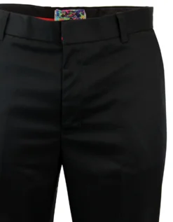 Bolan Retro Smart Bellbottom Flares -Classic Gents Fit Sales madcap smart bellbottoms black 2 76894.1661271900