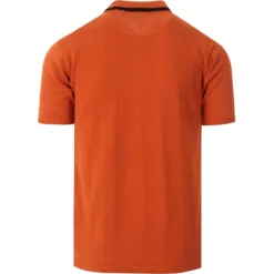 Aftermath Mod Stripe Knit Polo D/IP -Classic Gents Fit Sales madcapeng aftermath polo rust back1 92085.1661264312