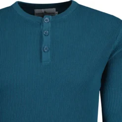Caine Ribbed Grandad Top (HG)