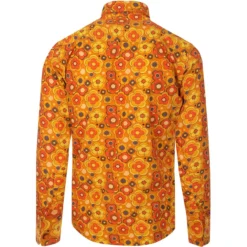 Trip Retro Floral 60s Mod Shirt -Classic Gents Fit Sales madcapeng floral shirt yellow back 06075.1661263295