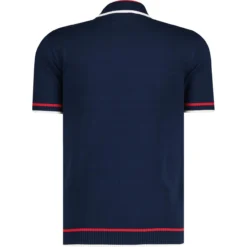 Ripley Grid Jacquard Turtleneck NB 7 Ripley Grid Jacquard Turtleneck NB -Classic Gents Fit Sales madcapeng jaquard turtleneck tshirt navy back 50271.1678197996 1