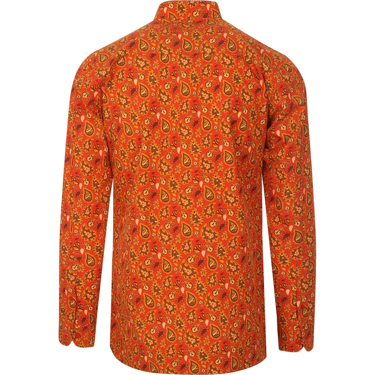Surbahar Gold Paisley Kaftan Shirt 1 Surbahar Gold Paisley Kaftan Shirt