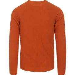 Caine Ribbed Grandad Top (HG) -Classic Gents Fit Sales madcapeng ribbed long polo rust back 74989.1661264056 1