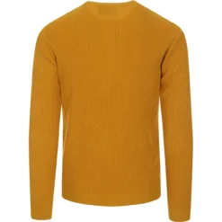 Caine Ribbed Grandad Top (Rosin) -Classic Gents Fit Sales madcapeng ribbed long polo yellow back 78018.1661264070 2