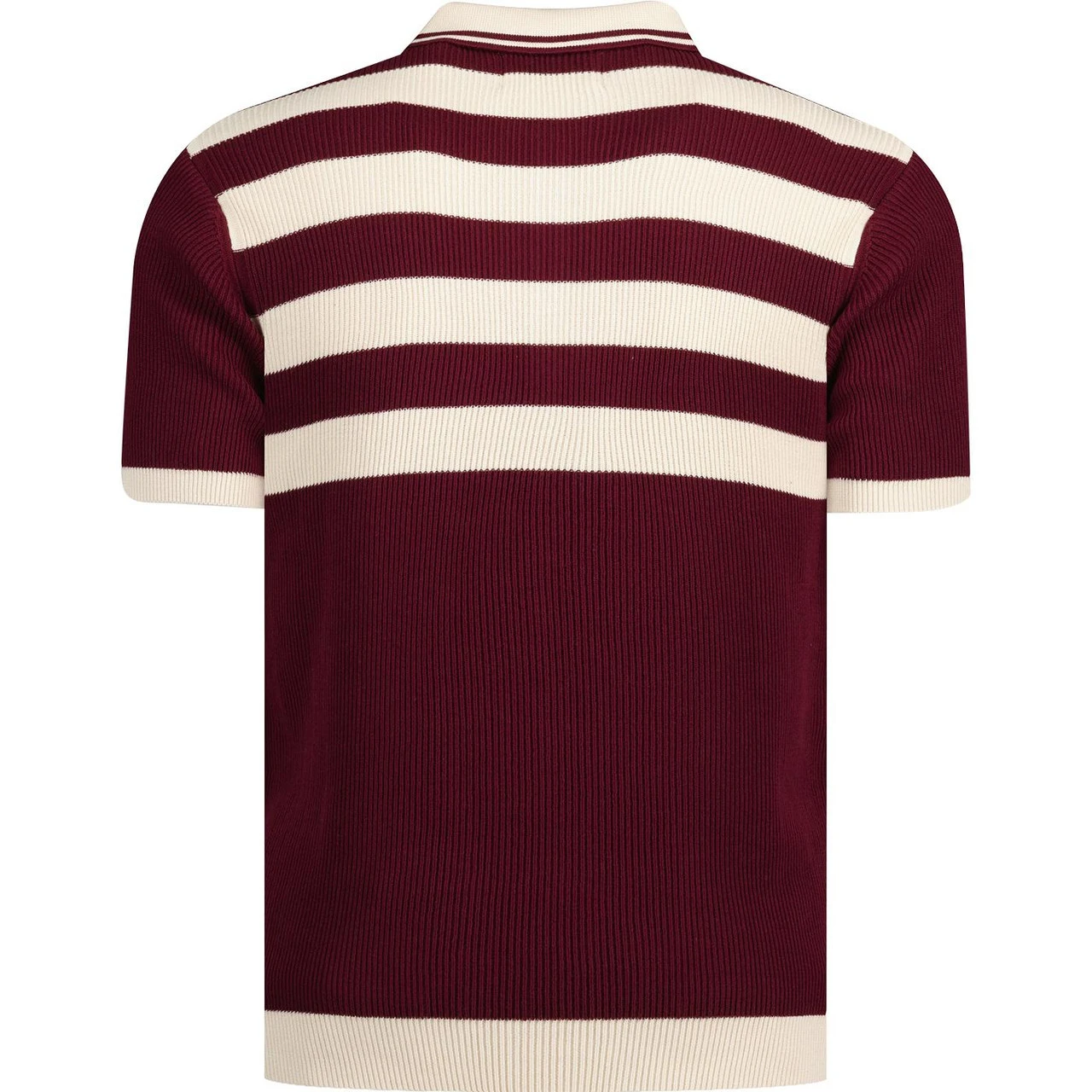 Terry Retro Mod Rib Stripe Polo WW 8 Terry Retro Mod Rib Stripe Polo WW - Image 8