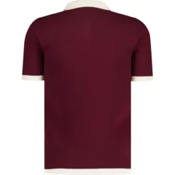 Firebird Mod Waffle Stripe Polo Z -Classic Gents Fit Sales madcapengland firebird polo zinfandel back 70499.1687259719