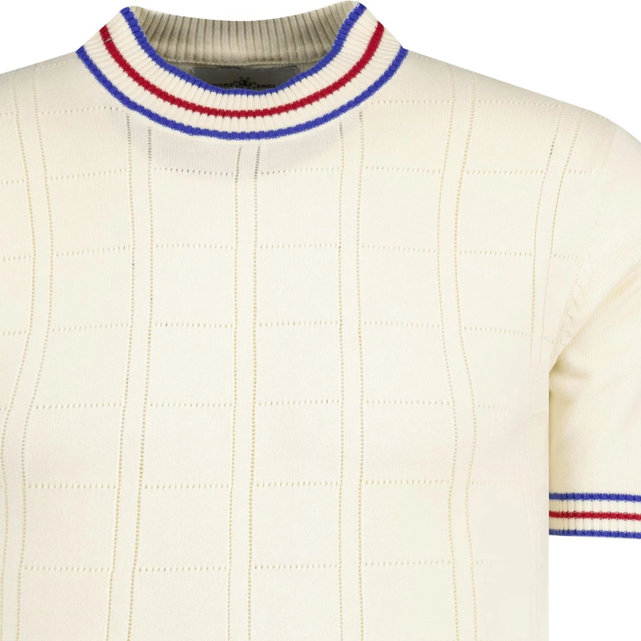 Wilson MADCAP Mod Turtleneck Pointelle Knit Top PB 6 Wilson MADCAP Mod Turtleneck Pointelle Knit Top PB - Image 6