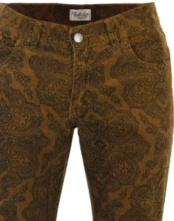 Paisley Rave Retro Cord Bellbottoms -Classic Gents Fit Sales paisley cord flares 4 42051.1679656836 1